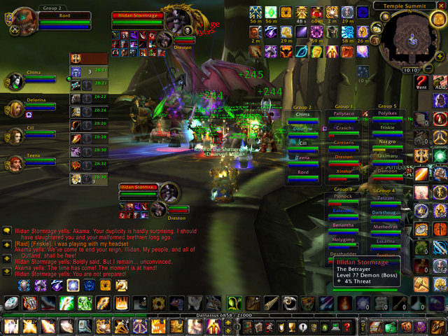 Throwback, My first time ever fighting and killing Illidan in BT